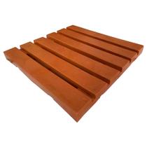 Kit com 30 Deck modular 30x30 plástico reciclado textura realista