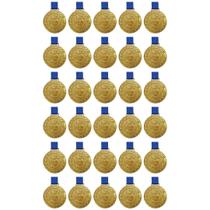Kit Com 30 Medalhas de Ouro M43 Honra ao Mérito Fita Crespar