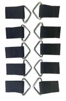 Kit Com 30 Molas De 14cm + 30 Triângulos Com Fita CA Para Cama Elástica