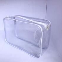 Kit com 30 necessaire transparente Gelo 23x15 Kit com 30 necessaire transparente Gelo 23x15