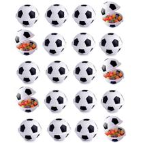 Kit com 30 Porta Mix Bola de Futebol Pote de Doces para Festas
