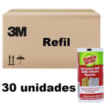 Kit com 30 Refil Rolo Adesivo SCOTCH Brite