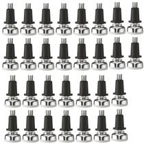 Kit com 30 Sapata Pé Nivelador Base 21mm Zincado Kit com 30 Sapata Pé Nivelador Base 21mm Zincado