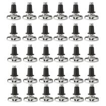 Kit com 30 Sapata Pé Nivelador Base 32mm Zincado Kit com 30 Sapata Pé Nivelador Base 32mm Zincado