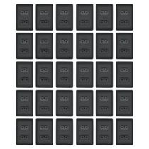 Kit Com 30 Tomadas Dupla Preta 2P+T Distanciadas 10A 250V Com Placa Habitat Black- FAME Kit Com 30 Tomadas Dupla Preta 2P+T Distanciadas 10A 250V Com Placa Habitat Black- FAME