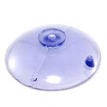 Kit com 30 Ventosas de 55mm Cabeça Botão Em Pvc Cristal Ventosa 5,5cm