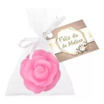 KIT com 30UN de Lembrancinhas Sabonetinhos Rosinhas Dia das Mães - Dia da Mulher - Outubro Rosa Rosa:(KIT) ARTE 1