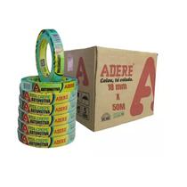 Kit com 32 Fita Crepe Automotiva 525S Verde 18MM X 50M Adere