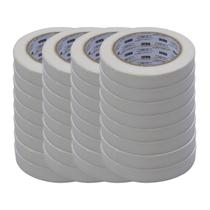 Kit com 32 Fita Crepe Fina Uso Geral e Pintura 18mm X 50m Kit com 32 Fita Crepe Fina Uso Geral e Pintura 18mm X 50m