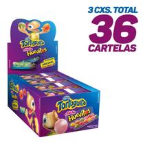 Kit Com 36 Cartelas Chiclete Huevitos C/ Figurinhas Diversão Guloseima Kit Com 36 Cartelas Chiclete Huevitos C/ Figurinhas Diversão Guloseima