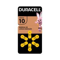 Kit Com 36 Pilhas Auditivas Duracell Nº 10 Kit Com 36 Pilhas Auditivas Duracell Nº 10