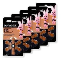 Kit Com 36 Pilhas Auditivas Duracell Nº 312