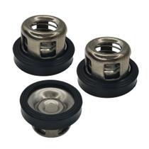 Kit com 3un de Válvulas Sucção e Pressão Compatível com Bomba de Alta Vazão Tekna BPF100