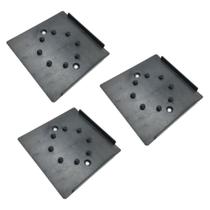 Kit com 3un Gabarito de Perfuração Compatível com Lixadeira Orbital WAP ELO250