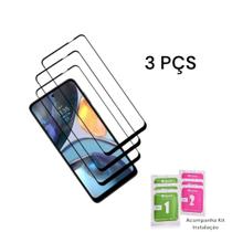 Kit Com 3UN Película 3D De Vidro Temperado Para Novo Motorola Moto G05 Kit Com 3UN Película 3D De Vidro Temperado Para Novo Motorola Moto G05