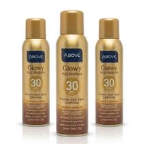 Kit com 3un Protetor Solar Above Iluminador Glowy 150ml Kit com 3un Protetor Solar Above Iluminador Glowy 150ml