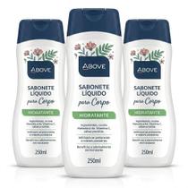 Kit com 3un Sabonete Corporal Above 250ml Kit com 3un Sabonete Corporal Above 250ml