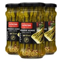 Kit Com 3Und Aspargo Verde Crocante La Pastina 155G