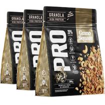 Kit Com 3Und Granola Granosquare Proteica Baunilha 200G