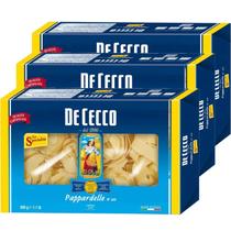 Kit Com 3Und Macarrão Italiano Pappardelle De Cecco 500G