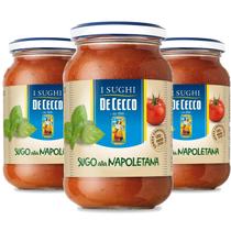 Kit Com 3Und Molho Ao Sugo Alla Napoletana De Cecco 400G