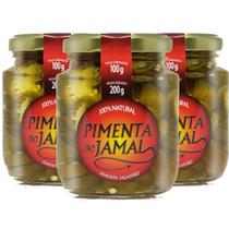 Kit Com 3Und Pimenta Jalapeo Verde Em Conserva Jamal 200G