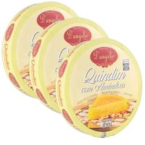 Kit Com 3Und Quindim Com Amêndoas D'Angelo 400G