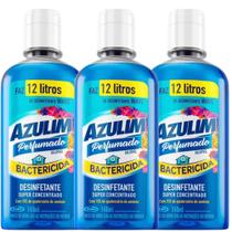 Kit com 3unidades Desinfetante Bactericida Wave 140ml Super Concentrado