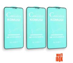 Kit Com 3x Películas De Cerâmica Flexível Para a Tela Do Iphone 11