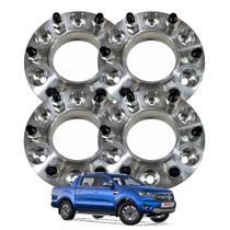Kit com 4 Alargador / Espaçador de Rodas para Ford Ranger 2013 em Dian. 38 mm Kit com 4 Alargador / Espaçador de Rodas para Ford Ranger 2013 em Dian. 38 mm