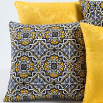 Kit com 4 Almofadas Decorativas Lisa Estampada Sofá Sala