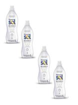 Kit com 4 Amaciante Roupa Concentrado Hipoalergênico 1 Lt Kit com 4 Amaciante Roupa Concentrado Hipoalergênico 1 Lt