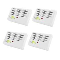 Kit Com 4 Anti Mofo Eletrônico ByeMofo 110V Ou 220V Elimina Fungos Bolor Bactérias Mofo Umidade Mau Cheiro Ideal Para Armários Closets Casa