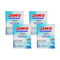 Kit Com 4 Anti Umidade Cabide 250g Desumidificador Para Guarda Roupa Armario Closet Elimina Mofo Bolor Mau Cheiro Protege Roupas Ambientes Sem Perfume