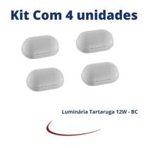 Kit Com 4 Arandela Tartaruga Led 12w - IDL