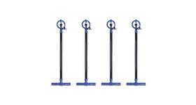 Kit com 4 Aspersores P5 Completo - Marca Agrojet Kit com 4 Aspersores P5 Completo - Marca Agrojet