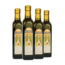 Kit com 4 Azeites de Oliva Extra Virgem Vicente Só 500ml