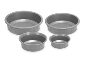 Kit com 4 Bacias Plásticas P / M / G / GG Arqplast