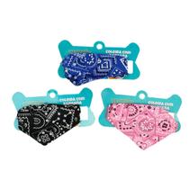 Kit com 4 Bandanas Estampada para Pet Colors