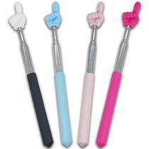 Kit com 4 bastões telescópicos apontadores coloridos Atdcoek Kit com 4 bastões telescópicos apontadores coloridos Atdcoek