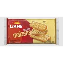 KIT COM 4 - Biscoito Liane 330g Maizena. ZERO LEITE/ZERO LACTOSE.