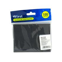 Kit com 4 Blocos de Anotações 100 Folhas Preto 51x38mm Kit com 4 Blocos de Anotações 100 Folhas Preto 51x38mm