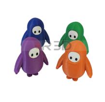 Kit com 4 Boneco Fall Guys