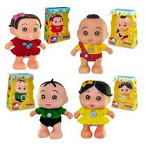 Kit Com 4 Bonecos Turma Da Mônica Baby Fala Frases Licenciado - Adijomar