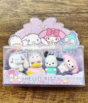 KIT COM 4 BORRACHAS HELLO KITTY - Personagens Fofos KIT COM 4 BORRACHAS HELLO KITTY - Personagens Fofos