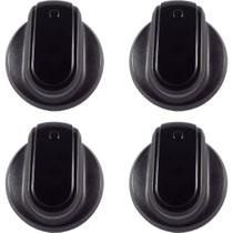 Kit Com 4 Botão Manipulo Brastemp Electrolux Para Fogão