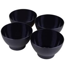 Kit com 4 Bowls 750ml Coza Preto Kit com 4 Bowls 750ml Coza Preto