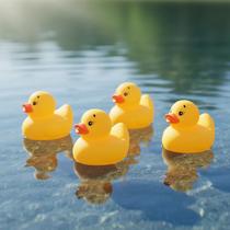 Kit Com 4 Brinquedos Para Banho Banheira Pato Tubarão Tartaruga Polvo Banho Alegre Vila Toy