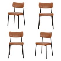 Kit com 4 Cadeiras para Sala de Jantar Mona Yescasa
