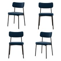 Kit com 4 Cadeiras para Sala de Jantar Mona Yescasa